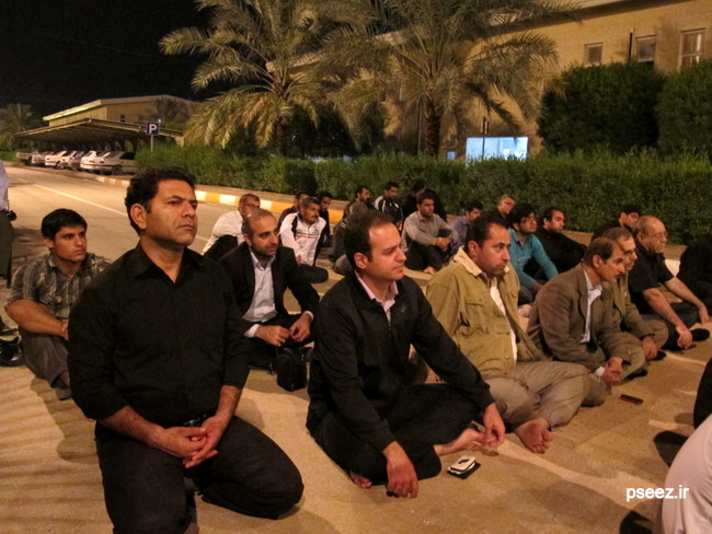 شب عاشورا در کمپ گلستان