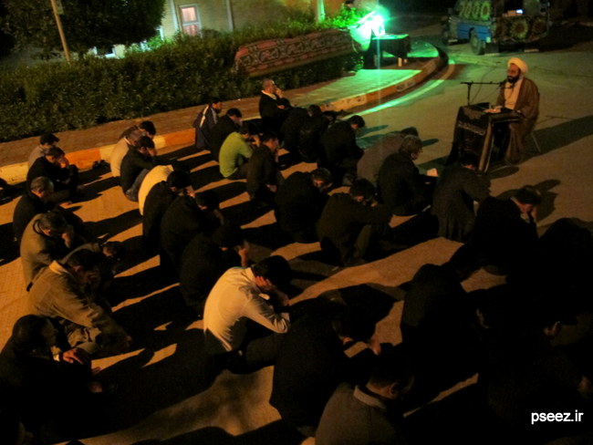 شب عاشورا در کمپ گلستان