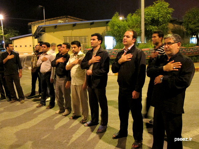 شب عاشورا در کمپ گلستان
