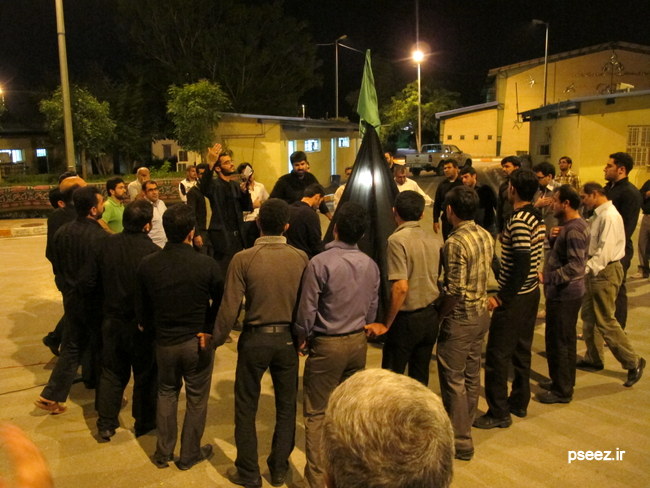 شب عاشورا در کمپ گلستان
