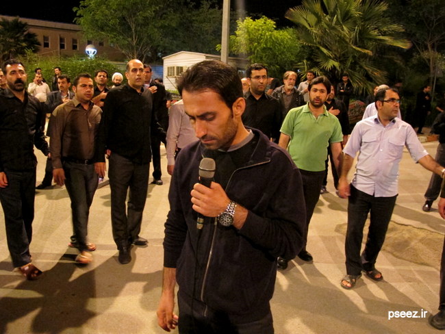 شب عاشورا در کمپ گلستان
