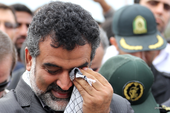 تشییع دو شهید گمنام