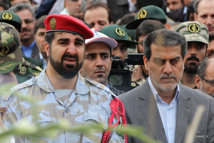 تشییع دو شهید گمنام