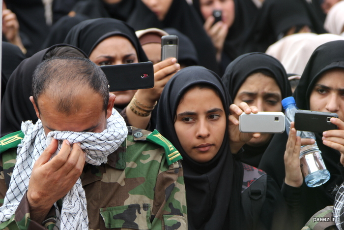 تشییع دو شهید گمنام