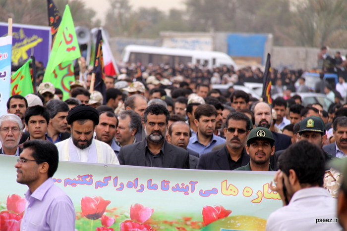 تشییع دو شهید گمنام