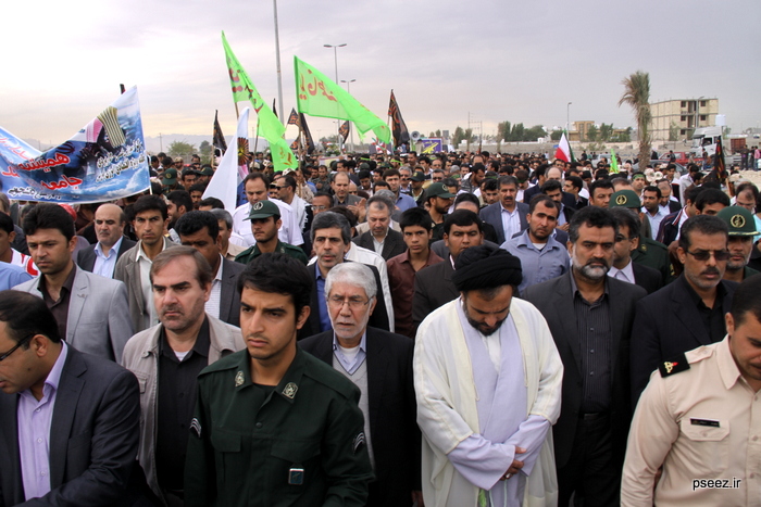 تشییع دو شهید گمنام