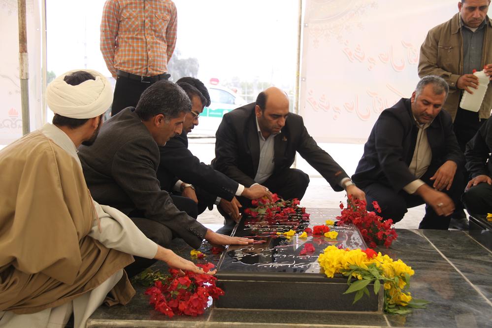 غباررویی گلزار شهداء
