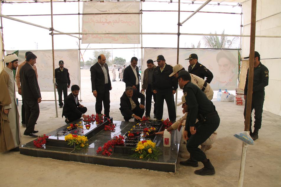 غباررویی گلزار شهداء