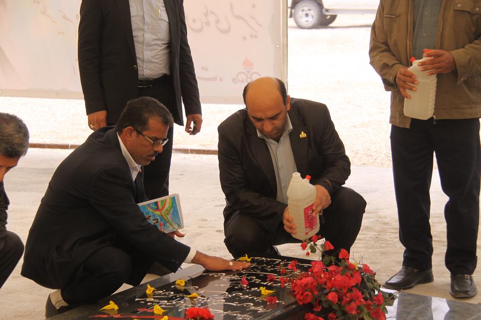 غباررویی گلزار شهداء