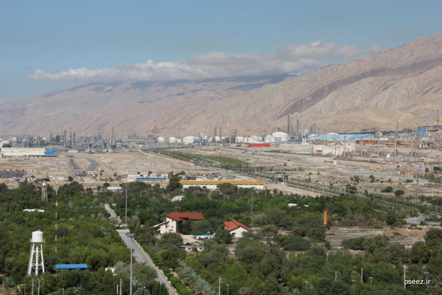 پایتخت انرژی کشور در یک روز زمستانی 2