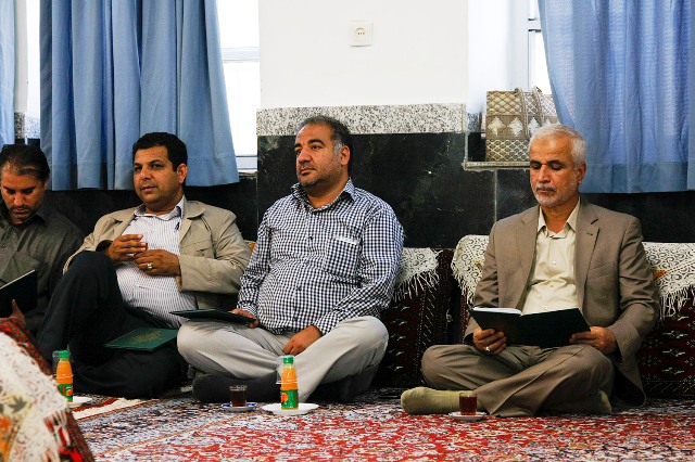 مراسم چهلمین روزدرگذشت مرحوم قربانی