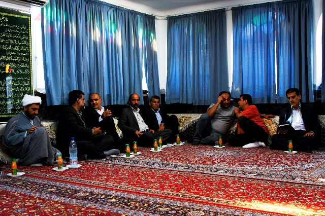 مراسم چهلمین روزدرگذشت مرحوم قربانی