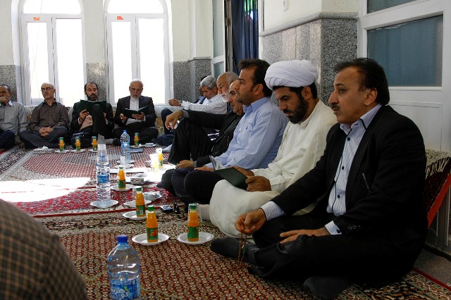مراسم چهلمین روزدرگذشت مرحوم قربانی
