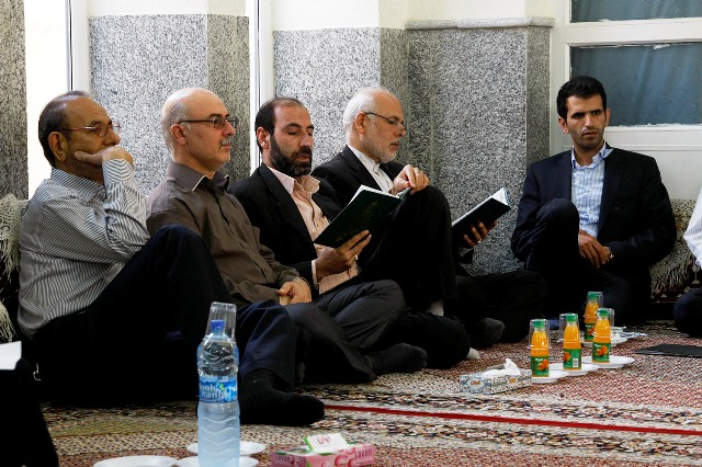 مراسم چهلمین روزدرگذشت مرحوم قربانی