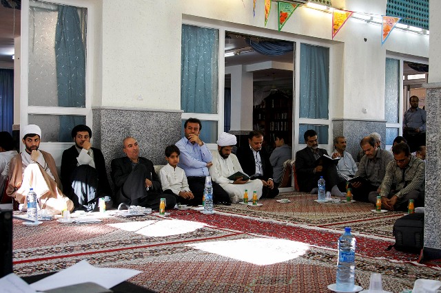 مراسم چهلمین روزدرگذشت مرحوم قربانی