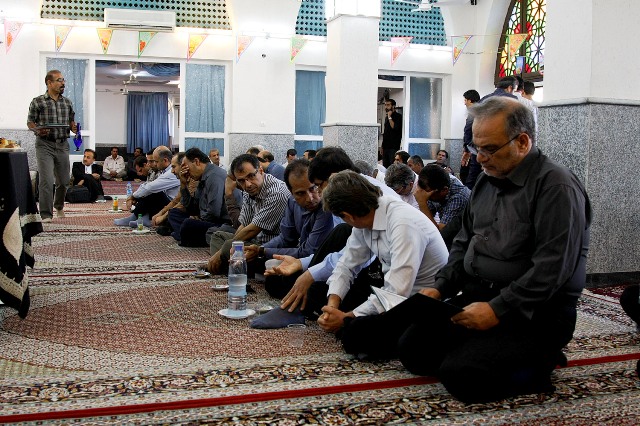 مراسم چهلمین روزدرگذشت مرحوم قربانی