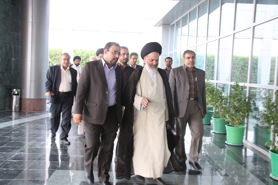 دیدار  <strong class='sis-keyword'>آیت الله حسینی بوشهری</strong> مدیر حوزه های علمیه کشور و نماینده استان بوشهر در مجلس خبرگان رهبری با مسئولین ارشد سازمان منطقه ویژه پارس  5