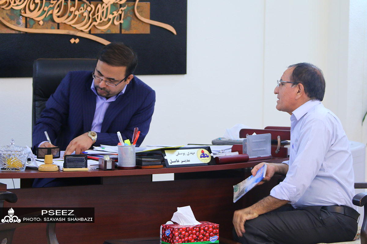 دیدار مدیر عامل با کارکنان 1