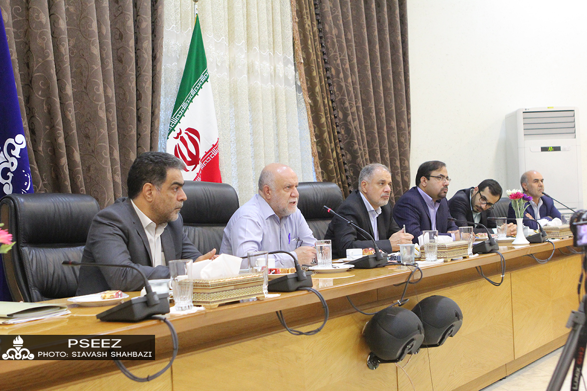 نشست خبری وزیر نفت در عسلویه 5