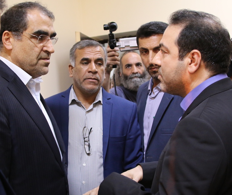 سفر وزیر بهداشت ، درمان و آموزش پزشکی به استان بوشهر 4