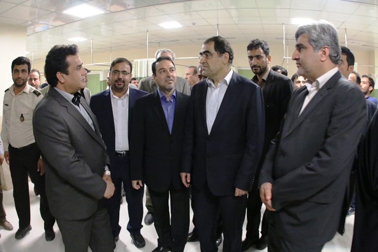سفر وزیر بهداشت ، درمان و آموزش پزشکی به استان بوشهر 13