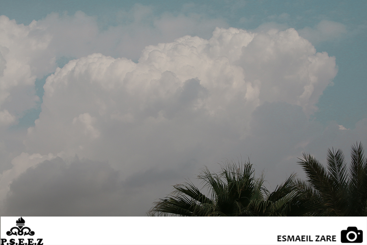 بارش باران پاییزی در عسلویه 2