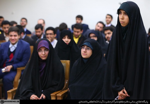 دیدار نخبگان و دانشجویان بسیجی مدال‌آور دانشگاه شریف 11