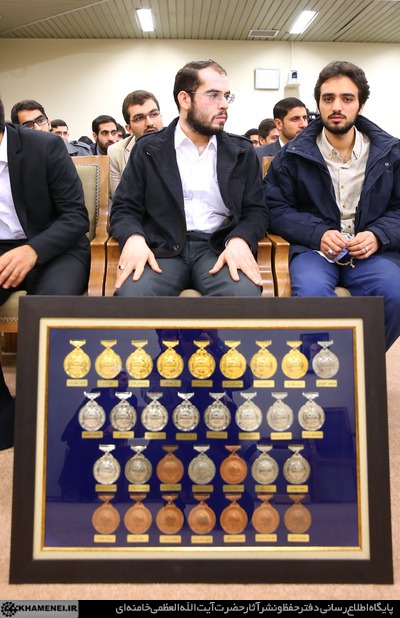 دیدار نخبگان و دانشجویان بسیجی مدال‌آور دانشگاه شریف 12