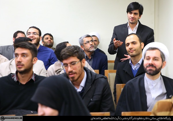 دیدار نخبگان و دانشجویان بسیجی مدال‌آور دانشگاه شریف 25