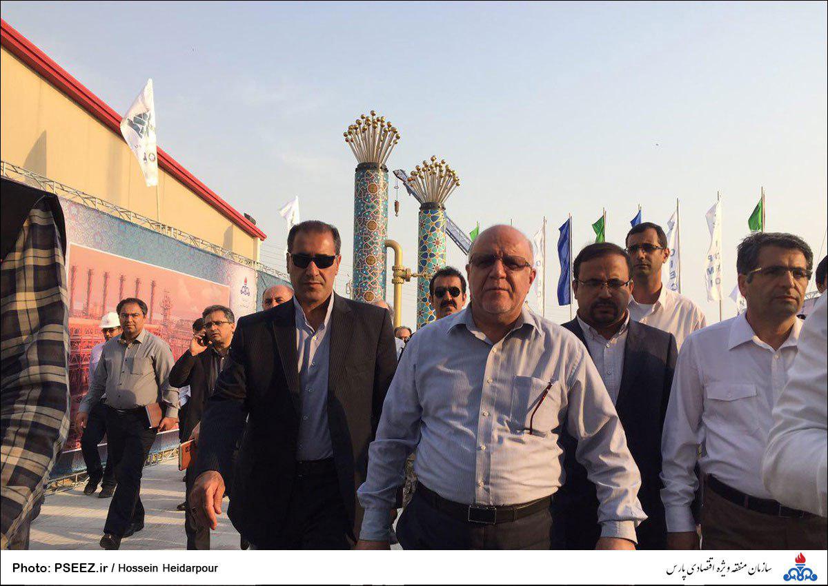 بازید وزیر نفت از فازهای ١٧-١٨ ، ١٩ و ٢٠-٢١ پارس جنوبی 3  11