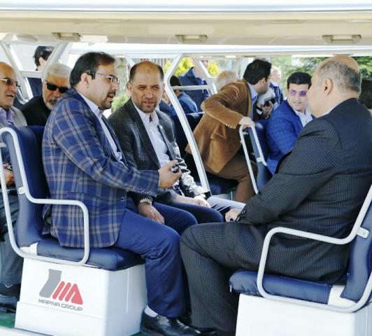 مدیرعامل سازمان منطقه ویژه پارس در  <strong class='sis-keyword'>بازدید</strong> از مپنا 7