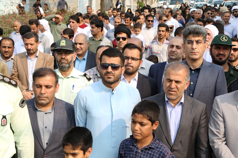 راهپیمایی حمایت از امنیت و اقتدار کشور- عسلویه 6
