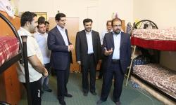 بازدید مدیر عامل سازمان منطقه ویژه پارس از کمپ های مسکونی کارکنان