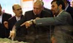 بازدید رئیس جمهور از سیزدهمین نمایشگاه بین المللی نفت، گاز و پتروشیمی (2)