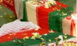 ورود میهمانان عزیز صنعت نفت به پایتخت انرژی کشور/ خاکسپاری دو شهید گمنام