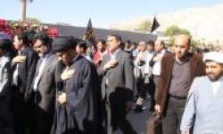 گزارش تصویری/مراسم استقبال و تشییع شهدای گمنام در منطقه ویژه پارس
