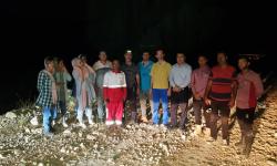 عملیات نجات کوهنوردان در کوههای روستای کلات