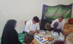ویزیت رایگان بیماران روستایی توسط بسیج جامعه پزشکی بیمارستان توحید جم