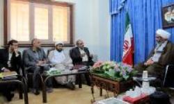 دیدار مدیرعامل و مدیران سازمان منطقه ویژه با نماینده ولی فقیه در استان بوشهر