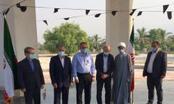 تجدید میثاق مدیر عامل سازمان منطقه ویژه پارس و فرماندار عسلویه با آرمان&zwnj;های شهدا در آغاز هفته دولت