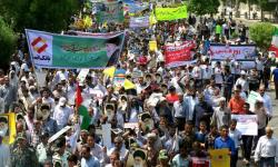 برگزاری راهپیمایی روز جهانی قدس در شهر بوشهر