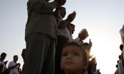 گزارش تصویری/ برگزاری نمازعید فطر در منطقه ویژه اقتصادی انرژی پارس(2)