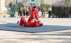 هنرنمایی رزمی کاران منطقه ویژه پارس به مناسبت هفته نیروی انتظامی