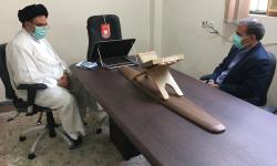 دیدار مدیر عامل سازمان منطقه ویژه پارس و امام جمعه شهر عسلویه