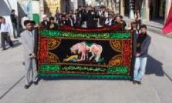 مراسم عزاداری حضرت سید الشهدا (ع) در روز عاشورا