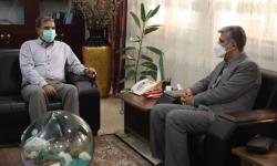​دیدار مدیر عامل سازمان منطقه ویژه پارس و مدیر کل کمیته امداد امام خمینی ره استان بوشهر