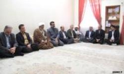 دیدار مدیران منطقه ویژه پارس با خانواده شهید عاشوری