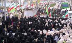 گزارش تصویری 1/ تشییع پیکر پاک دو شهید گمنام در پایتخت انرژی کشور