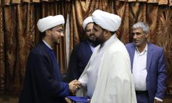 مراسم معارفه رییس جدید ستاد اقامه نماز سازمان منطقه ویژه پارس برگزار شد