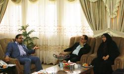 دیدار مدیر عامل سازمان منطقه ویژه پارس با نماینده مردم دیر، عسلویه، کنگان و جم در مجلس شورای اسلامی
